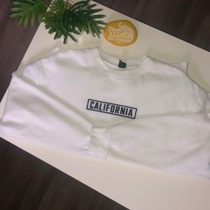 Wild Fable “California” embroidered sweatshirt